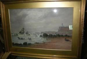 After The Storm - Tyneside by John Francis Branegan