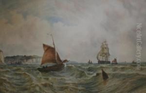 Off Broadstairs Signed And Inscribed With Title