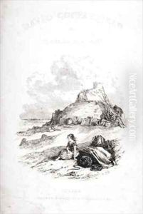Title page illustration from 'David Copperfield' by Hablot Knight Browne
