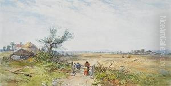 Watching The Harvest - view 1