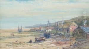 Porlock Weir, Somerset by Charles Branwhite