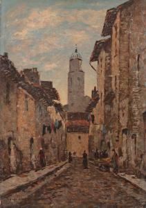 Rue D'aix En Provence by Louis Braquaval