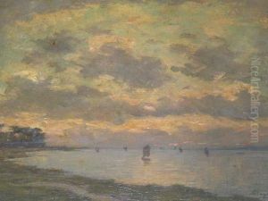 Soleil Couchant Peinture