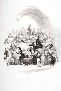 The Trial by Hablot Knight Browne