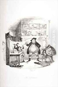 The Valentine by Hablot Knight Browne