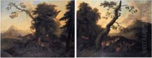 Le Brame Du Cerf by Wenzel Ignaz Prasch