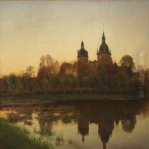 Evening View From Vallo Castle, Denmark - view 1