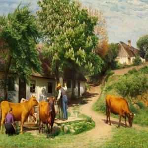 View Of Jyllinge Near Roskilde