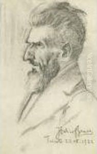 Profilo Di Gino Parin by Italico Brass