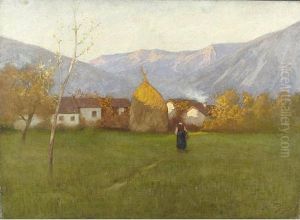 Paesaggio Carnico by Italico Brass