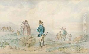 Birth of a boy by Hablot Knight Browne
