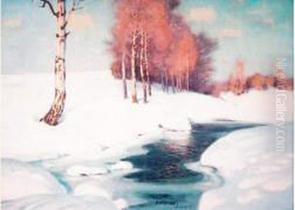 Bouleaux Dans La Neige (1928) - view 1