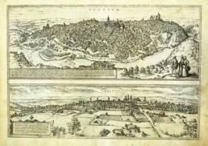 And Franz Hogenberg. Toletum, Vallisoletum by Georges Braun