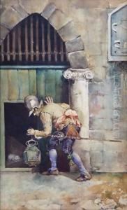 Soldato E Gatto by Louis Braun