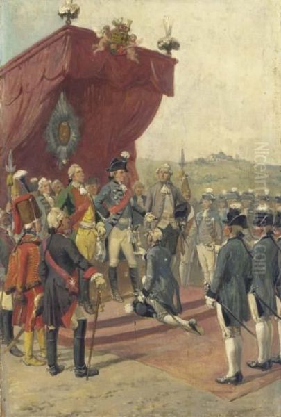 A Military Ceremony - view 1
