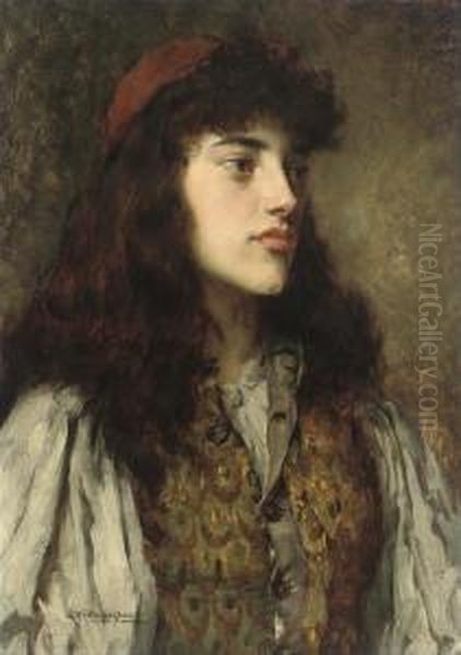 The Gypsy Girl by William A. Breakspeare