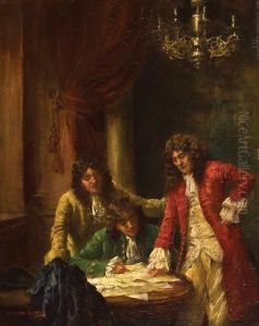 Three Marlborough Gentlemen by William A. Breakspeare