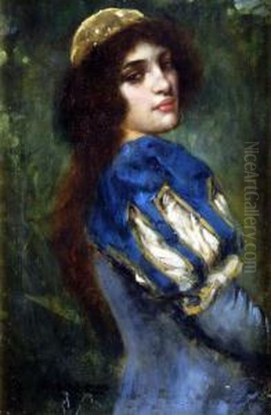 A Pre-raphaelite Lady - view 1