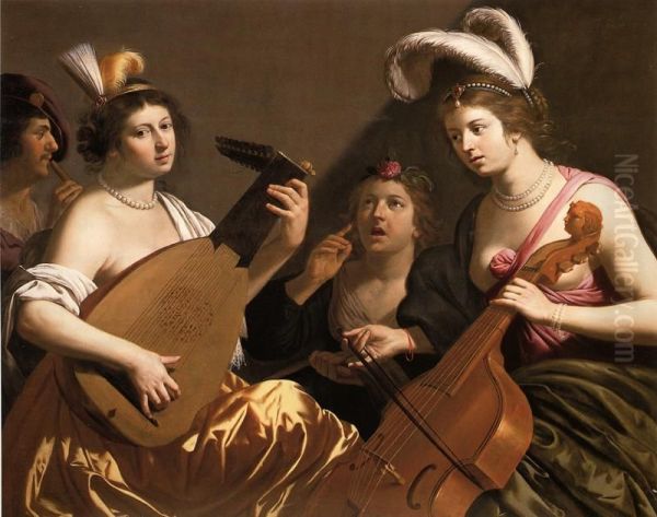 The Concert by Jan Van Bijlert