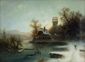 Miehia Jaalla. by Albert Bredow