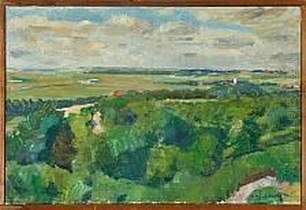 Landscape, Gudeadalen Near Randers - view 1