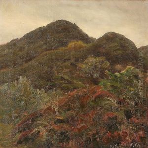 Landscape From Treh je At Mols, Denmark by Johan Ulrik Bredsdorff