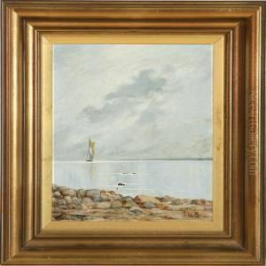 Fiord Scene by Johan Ulrik Bredsdorff