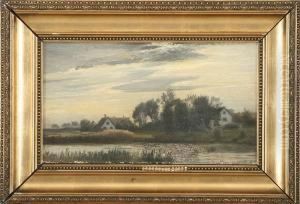 Houses At A Lake