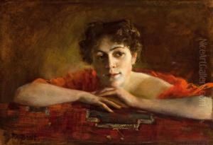 Madchen by Ferdinand Max Bredt