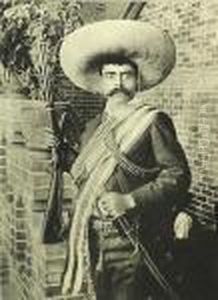 Emiliano Zapata, Head Of The Revolutionary Forces Of Morelos by Hugo Brehme