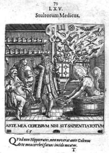 Stultorum Medicus by Theodore de Bry