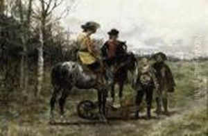 A Meeting On The Way by Heinrich Breling