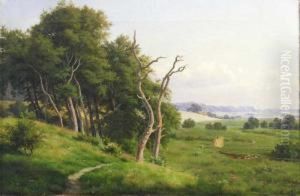 Ramassage Du Bois En Foret by Thorald Brendstrup