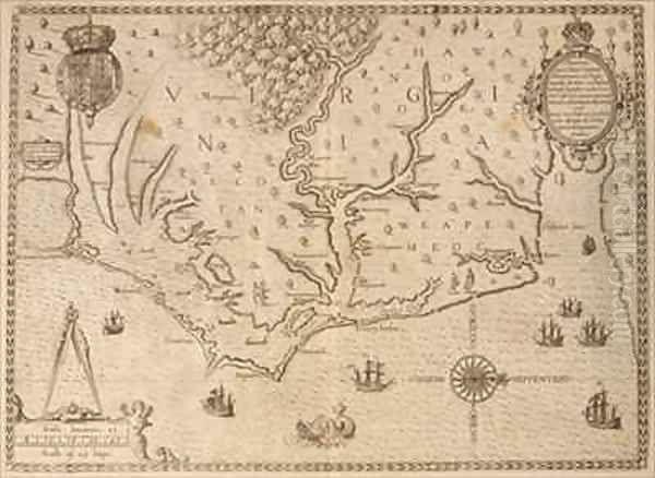 Map of Virginia - view 1