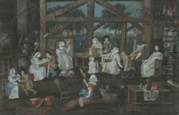 Scene D'interieur. - view 1