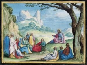 The Sermon On The Mount by Friedrich The Elder Brentel