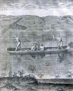 Their Manner of Fishing by Theodore de Bry