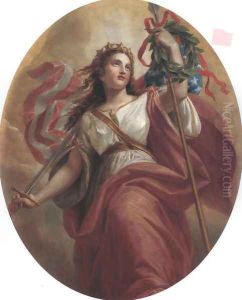 Liberty 1869 by Constantino Brumidi