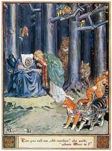 Can you tell me old mother she said where Odur is by Charles Edmund Brock