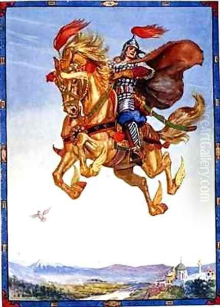 The horse went flying through the air - view 1