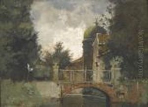 Kanalpartie Mit Moschee by Fabius Germain Brest