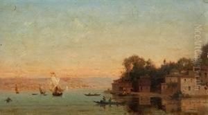 Vue Du Bosphore by Fabius Germain Brest