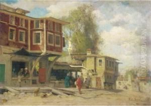 Village A Bebec: A View Of A Turkish Village Village A Bebec: A View Of A Turkish Village