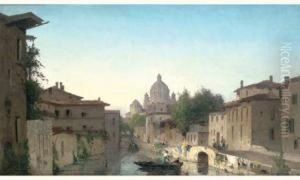 Les Bords Du Canal A Milan