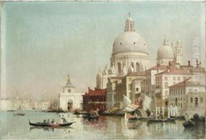 Venise, La Salute Sur Le Grand Canal by Fabius Germain Brest