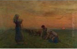 Les Sarcleuses De Lin Les Sarcleuses De Lin