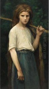 The Shepherdess by Jules Breton