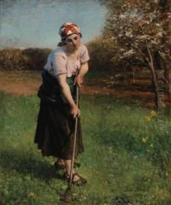 Printemps (springtime) by Jules Breton
