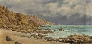 Port Gwarra, Cornwall by John Edward Brett