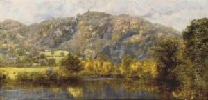 Autumn Gold, Betws-y-coed' (lower Left) by John Edward Brett